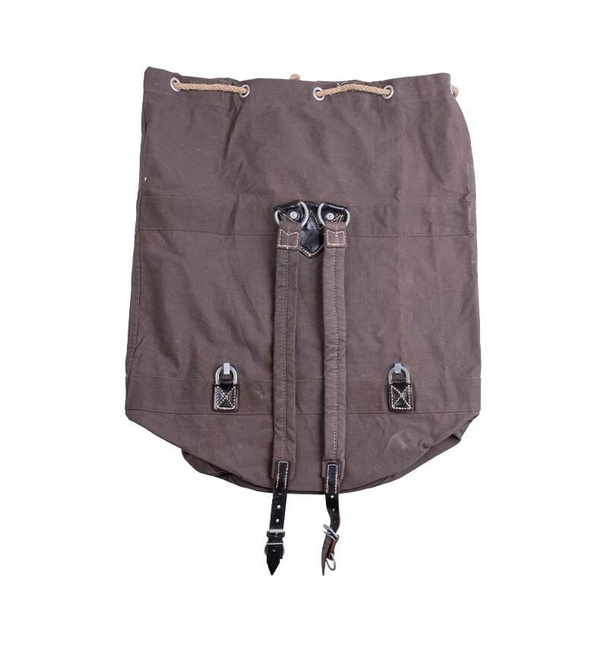 Nagyméretű táska két hordozószíjjal és zsinórral - 86 x 44 cm - Használt