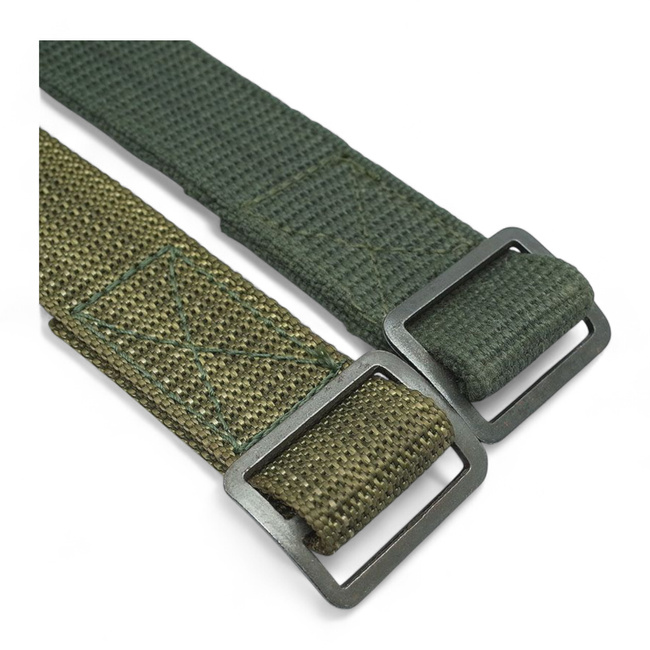 Green textile belt Romanian Army Surplus