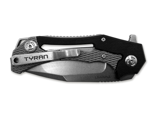 "TYRAN STONE BLACK" ZSEBKÉS - BOKER