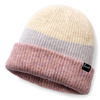 Beanie in 3 Colors - Forvert Loveland Strip - Blue/Rose/Beige - Brandit