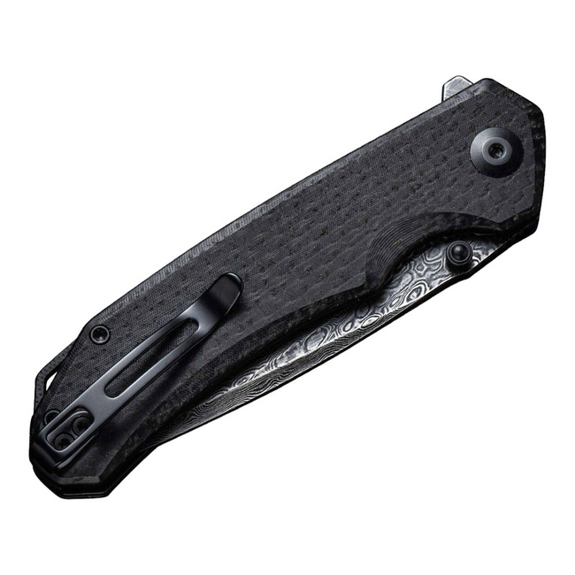 DAMASCUS KÉS BRAZEN DAMASCUS MICARTA FEKETE - CIVIVI