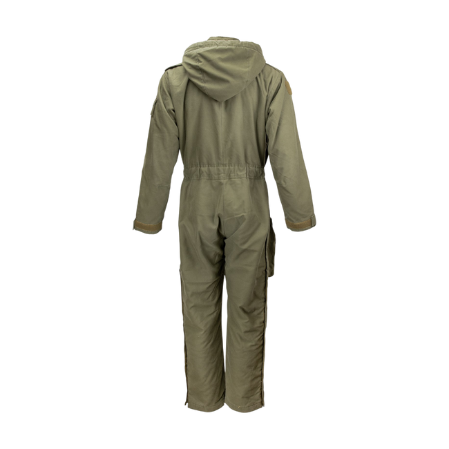 Katonai kapucnis overall - Osztrák hadsereg feleslege - OD zöld - Használt