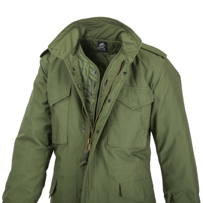 M65 JACKET - NYCO SATEEN - Helikon-Tex - US WOODLAND
