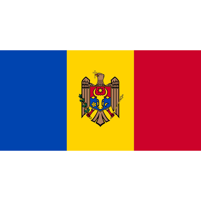 FLAG - 90 x 150 CM - MOLDOVA - NEW