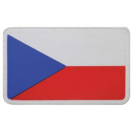 Velcro Patch, "Czech Rep.", 3D, size: 8 x 5 cm