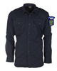 RIPSTOP COTTON SHIRT - IJJ - JANDARMERIE - NAVY BLUE - MIL-TEC