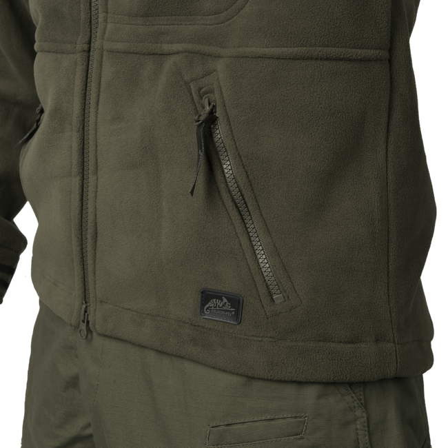 FLEECE DZSEKI - LENGYEL GYALOGSÁG - Helikon-Tex® - FEKETE/PL WOODLAND
