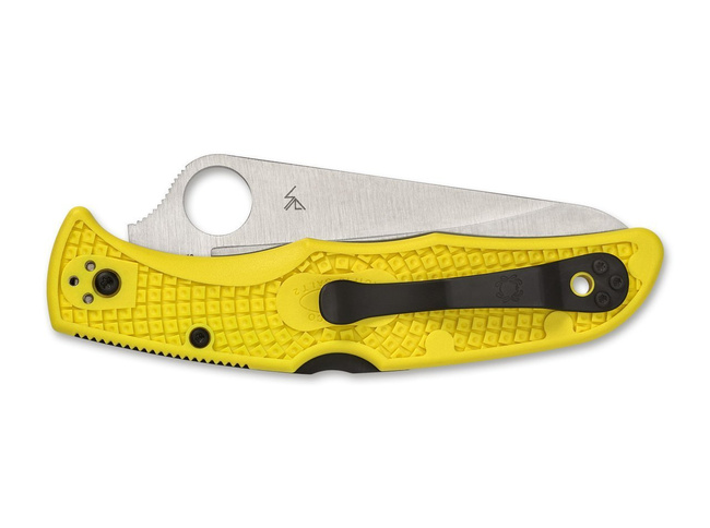 PACIFIC SALT 2 POCKET KNIFE - YELLOW - SPYDERCO