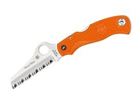 RESCUE JR. SERRATED POCKET KNIFE -  SPYDERCO