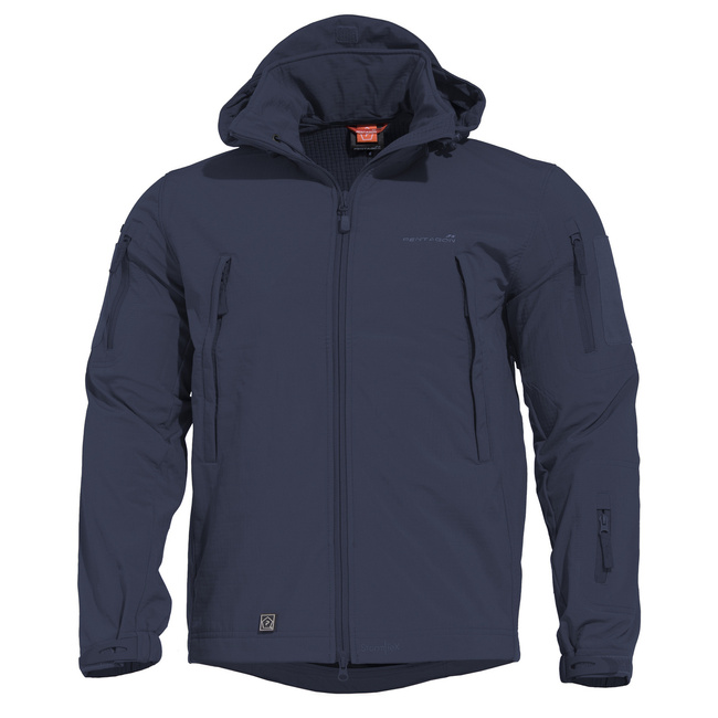 WATERPROOF RAIN JACKET - ARTAXES SOFTSHELL - PENTAGON - MIDNIGHT BLUE