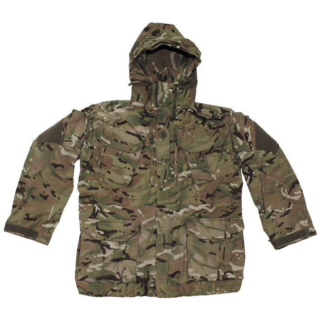 GB JACKET SMOCK - WINDPROOF - MTP CAMO - USED