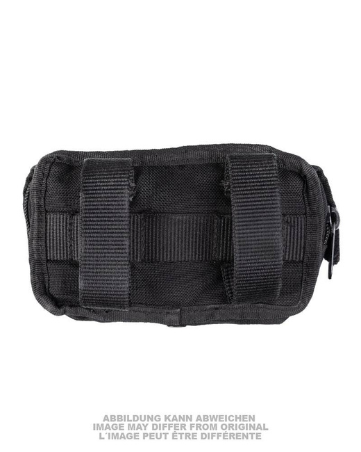 DUTCH MOLLE CHEST POUCH - WITH ZIPPER - BLACK - USED