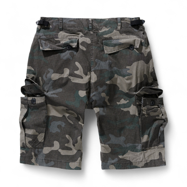 BDU Ripstop rövidnadrág - Dark Camo - Brandit