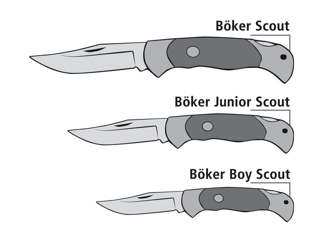 Böker Boy Scout Stag Pocketknife