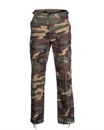 US BDU STYLE FIELD PANTS - WOODLAND