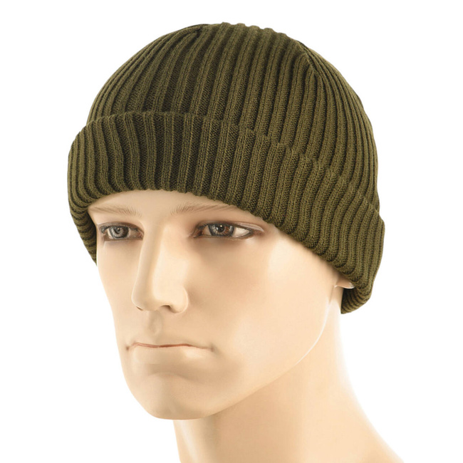 AKRIL SZÖVET ÓRASAPKA - DARK OLIVE - M-TAC