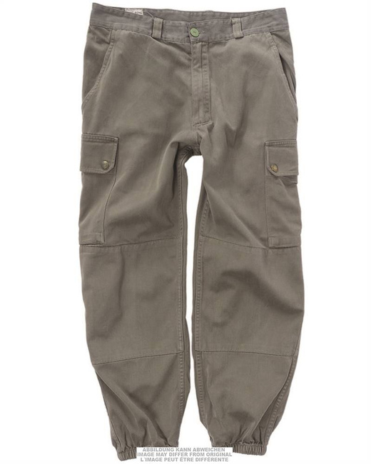 FRENCH F1/F2 FIELD PANTS - OD - USED