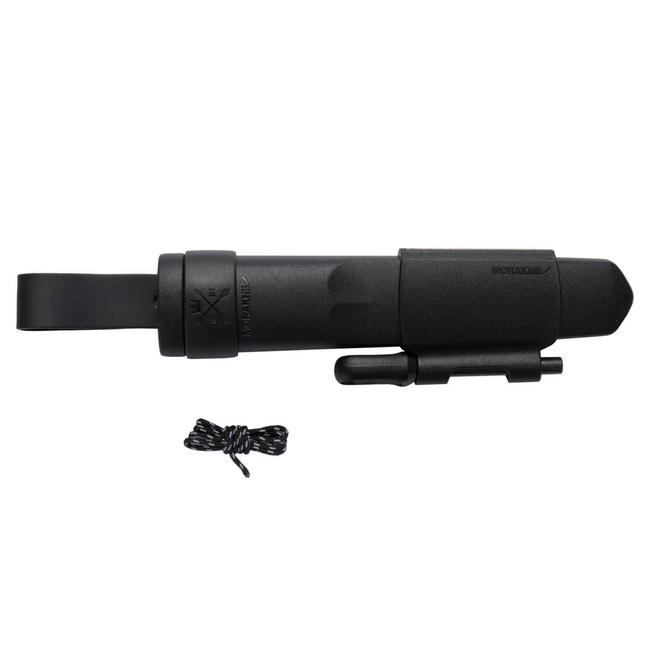 GARBERG FEKETE PENGÉS KÉS - TÚLÉLŐ KÉSZLETTEL (C) - MORAKNIV® - FEKETE (ID 13915)