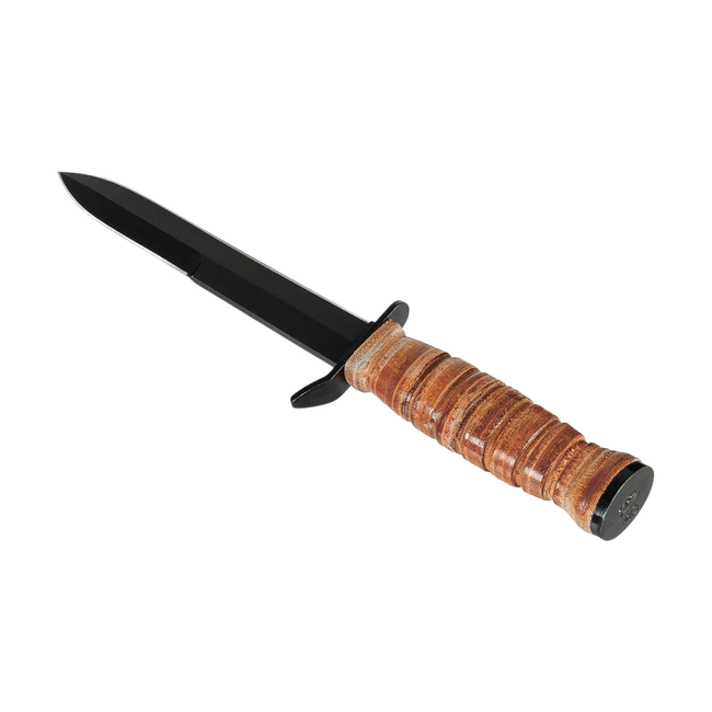 US M3 árok kés - Bőr markolat + M6 hüvely