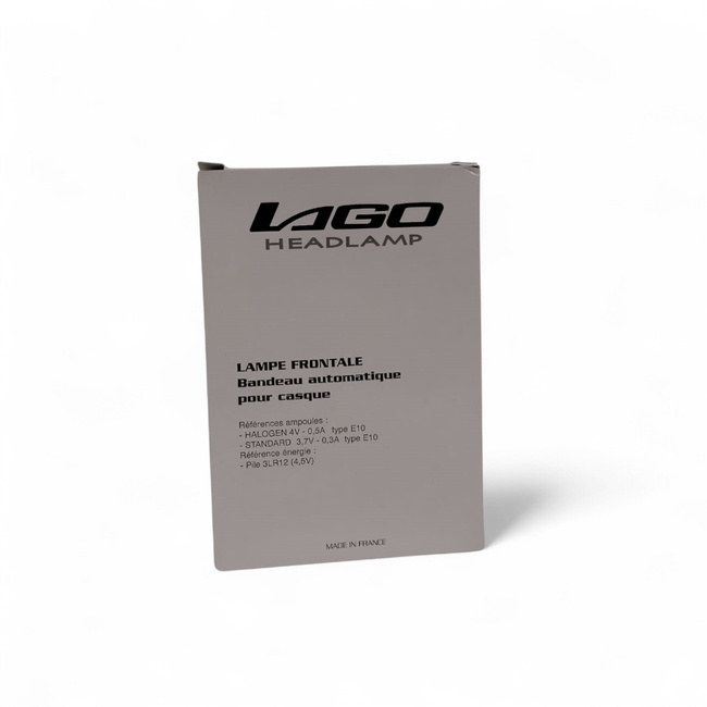 LAGO fejlámpa - Francia Hadsereg katonai felesleg - Zöld olíva/CCE-álca - Mint új