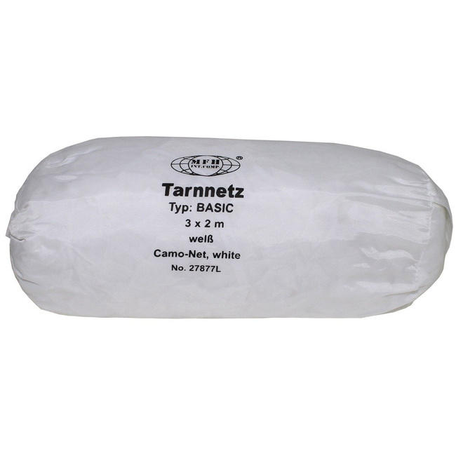 Camo Net, 2x3m, "Basic", white, with PVC bag