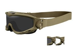 Szemüveg - Wileyx - SPEAR Smoke/Clear Tan Frame