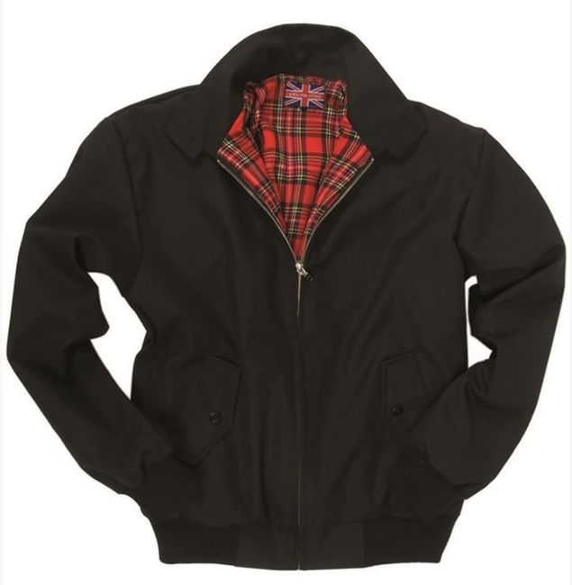 Angol stílusú nyári kabát, Fekete