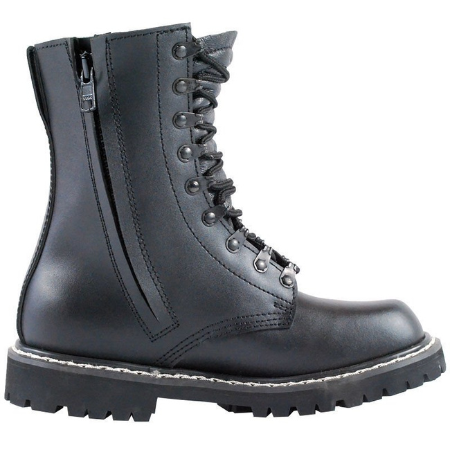PARA BOOTS WITH PILE LINING AND ZIPPER