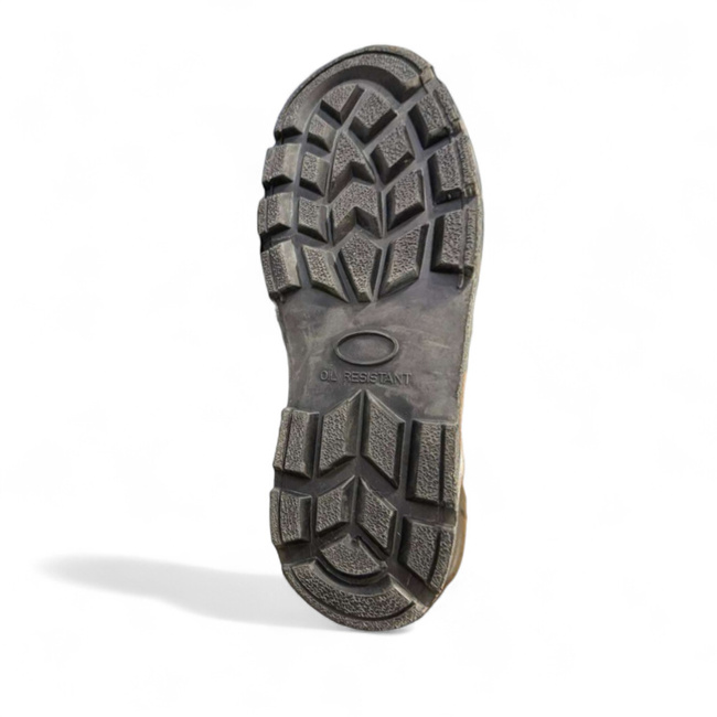 Bőr bélésű harci csizma - német hadsereg feleslege - fekete - használt 