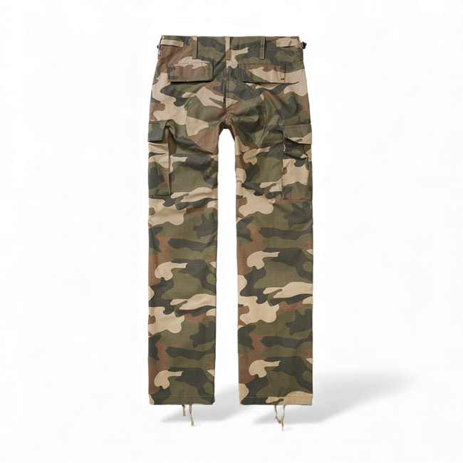 Womens BDU Pants - Ripstop - Light Woodland Camo - Brandit