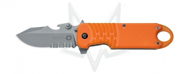 Fox kés E.R.T. Rescue Knife Bladed Orange