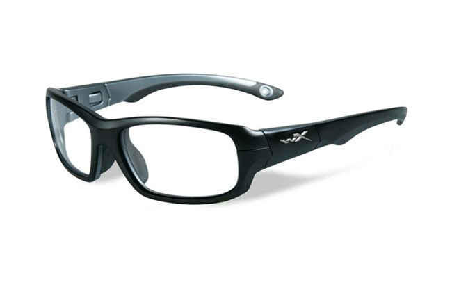 Szemüveg - Wileyx - GAMER Clear Matte Black/Dark Silver Frame